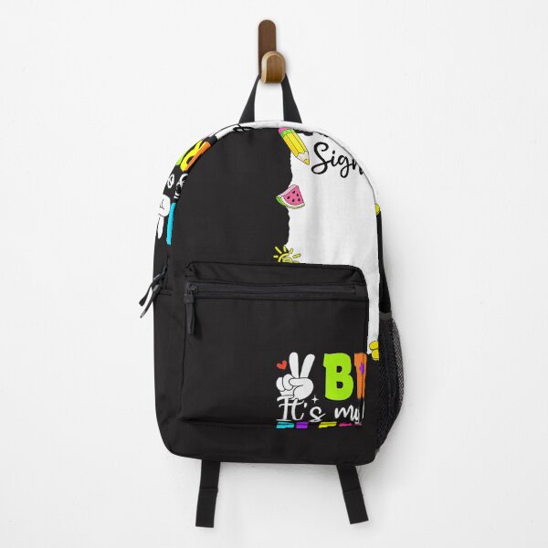 Item preview, Bruh Its My Last Day Of School Sign My Elementary Design designed and sold by kiralynstration.