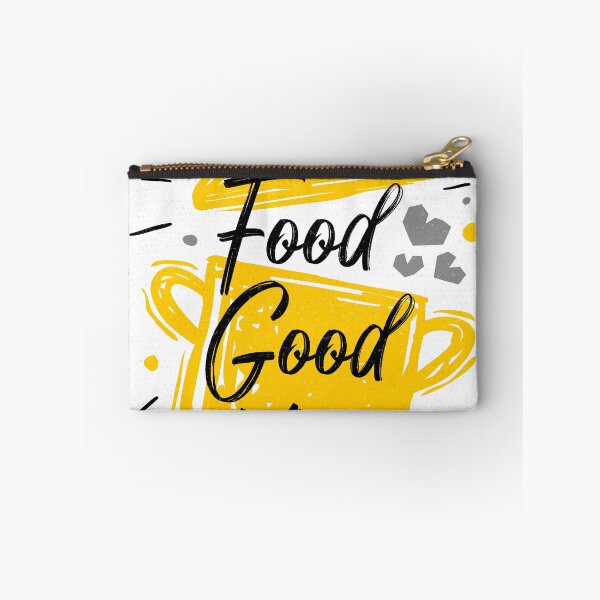 Item preview, Good Food Good Mood kitchen decor white backgrawnd designed and sold by Bearlala.