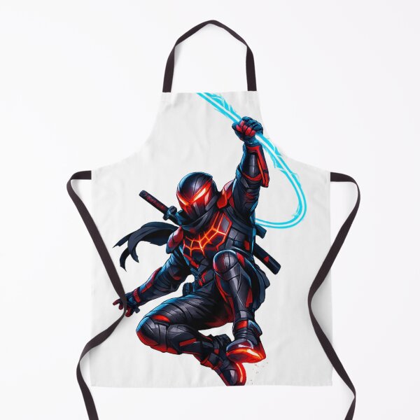Item preview, Cyberpunk Arachnid Ninja | Futuristic Neon Street Hero designed and sold by Art by Debasish.