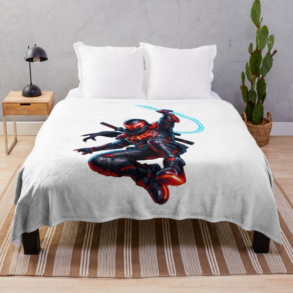 Item preview, Cyberpunk Arachnid Ninja | Futuristic Neon Street Hero designed and sold by Art by Debasish.