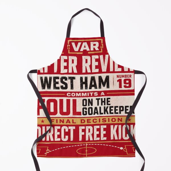 Item preview, After Review West Ham Number 19 Football VAR Decision Design designed and sold by mebyme.