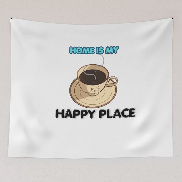 Item preview, Home Is My Happy Place designed and sold by SoftSoul.co.