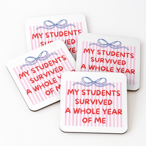 Item preview, My Students Survived A Whole Year of Me Teacher designed and sold by Bralipse.