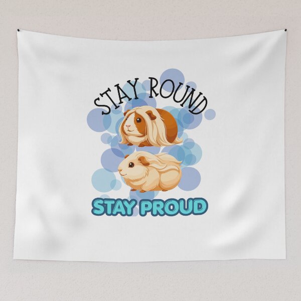 Item preview, Stay Round Stay Pround Guinea Pig Logo designed and sold by logowannawear.