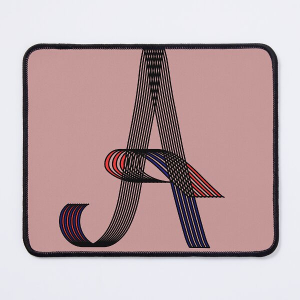Item preview, Minimalist Geometric Letter A Abstract Art designed and sold by SahmatArt.