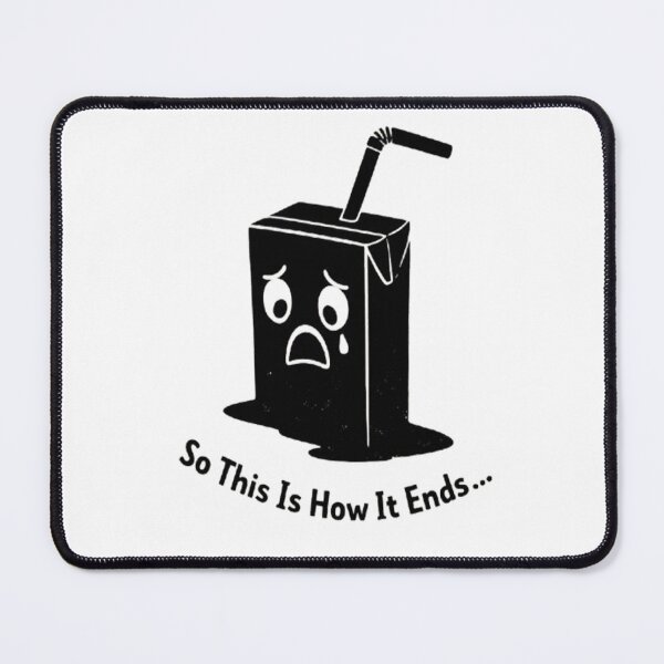 Item preview, Sad Juice Box Cartoon Design designed and sold by LayercraftArt.