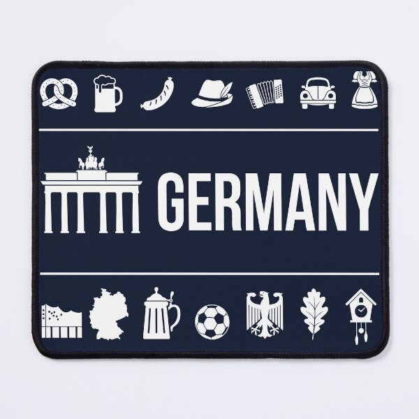 Item preview, Ultimate Germany Culture Icons - Heritage & Landmarks Art designed and sold by mashmosh.