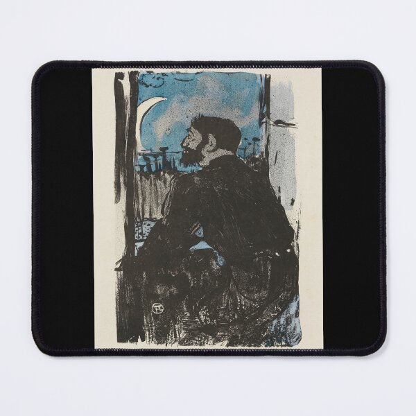 Item preview, Nuit Blanche by Henri de Toulouse-Lautrec Vintage Paris Night Window Art designed and sold by artofuniverse.