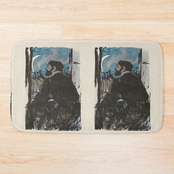 Item preview, Nuit Blanche by Henri de Toulouse-Lautrec Vintage Paris Night Window Art designed and sold by artofuniverse.