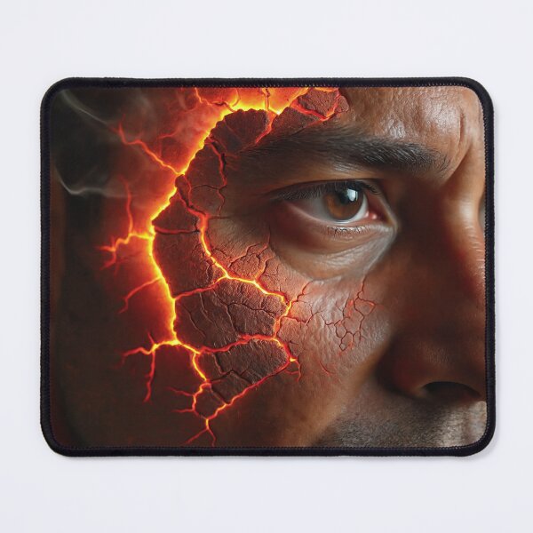 Item preview, cracked lava face designed and sold by psychoshadow.