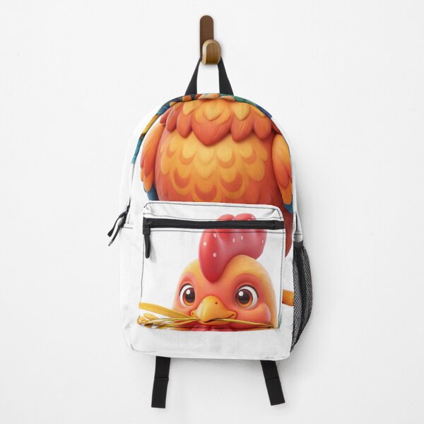 Item preview, Cute Colorful Rooster 3D Cartoon Art T-Shirt designed and sold by canvahub.