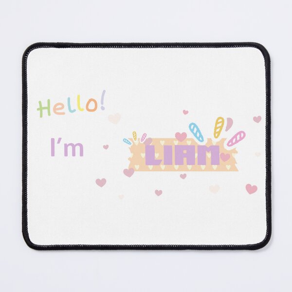 Item preview, Hello I'm Baby Liam Cute Colorful Lettering designed and sold by ammiespy.