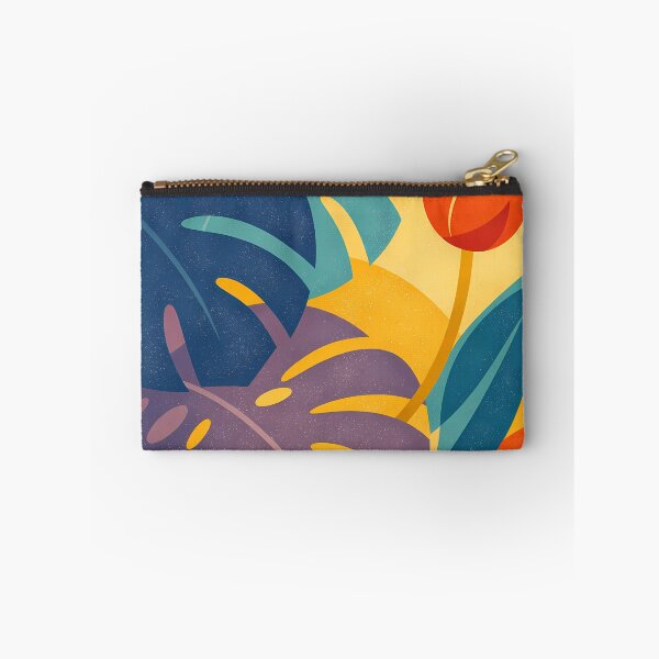 Item preview, Colourful Abstract Leaves and Tulip designed and sold by InkSmithery.
