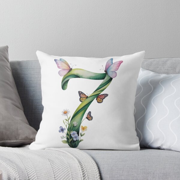 Item preview,  Magical Garden Number 7 - Butterflies and Flowers Watercolor Art designed and sold by HumanMess.