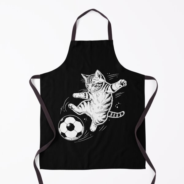 Item preview, cat soccer designed and sold by Uglyandcute.
