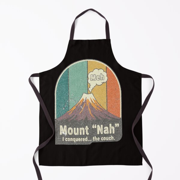 Item preview, Funny Mount Nah Retro Design designed and sold by LayercraftArt.