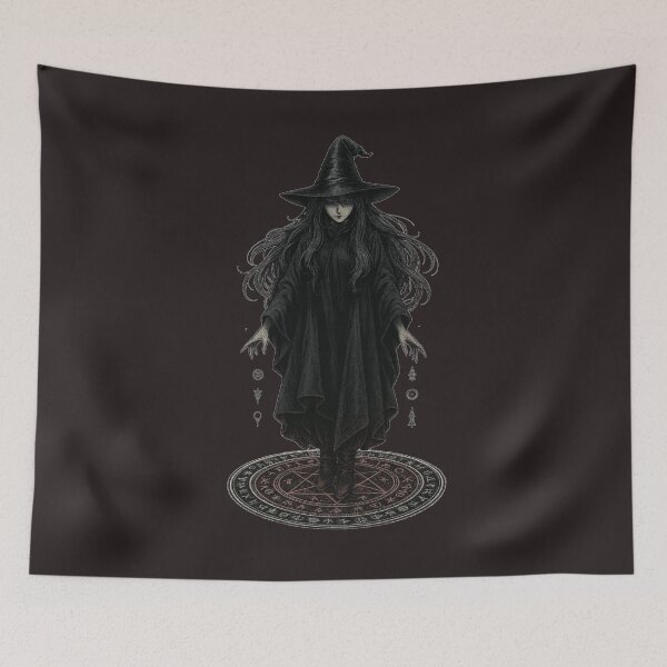 Item preview, Witch Circle — Dark Anime Streetwear designed and sold by FalistY.
