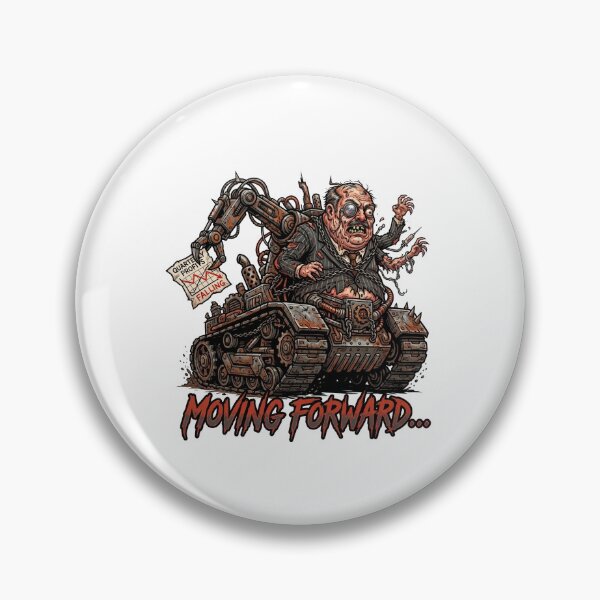 Item preview, Moving Forward | Corporate Brainrot Horror designed and sold by SignalStatic.