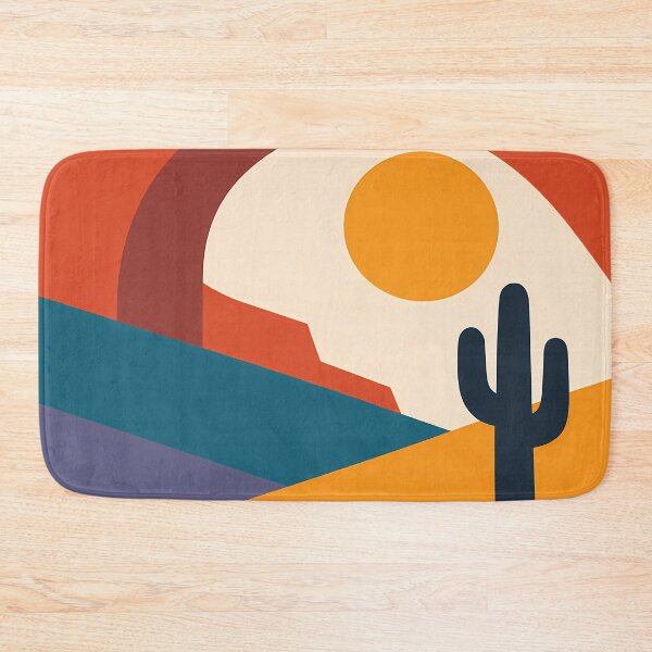 Item preview, Desert Arch and Cactus Geometric Landscape designed and sold by InkSmithery.