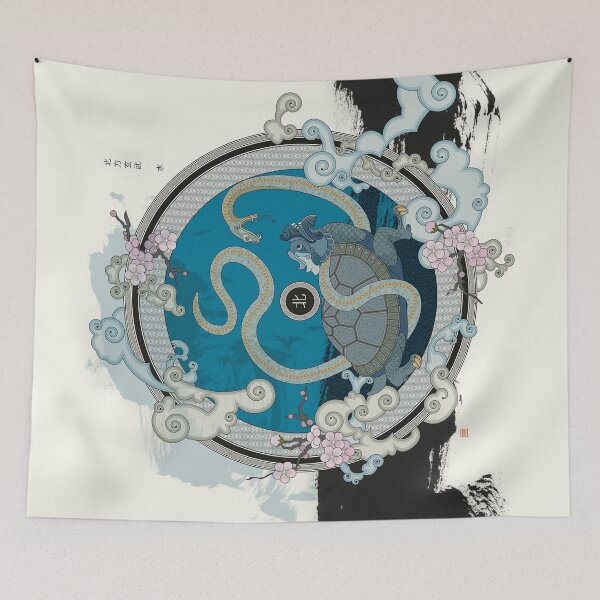 Item preview, Black Warrior Of The North (Element Water) designed and sold by Thoth Adan.