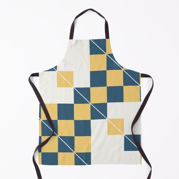 Item preview, The Array - Navy and Gold Minimalist Geometric Grid designed and sold by artdocaj.