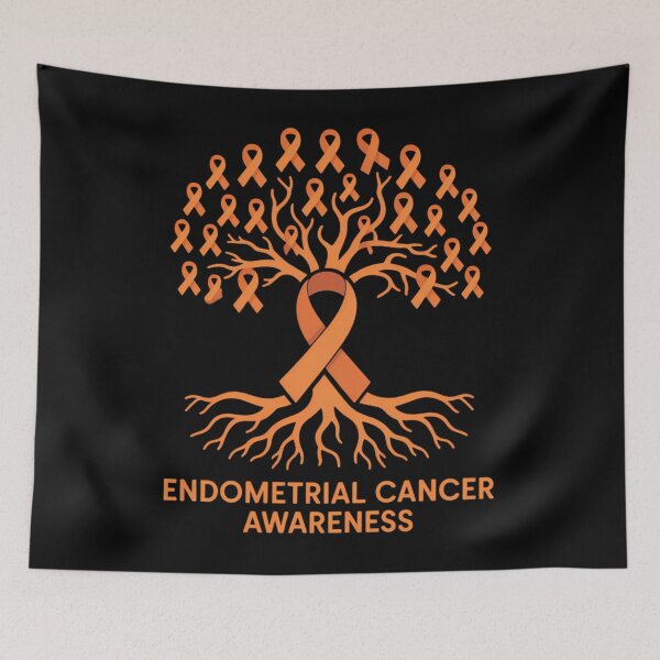 Item preview, Endometrial Cancer Endometrial Cancer Awareness designed and sold by SapfireStuArt.