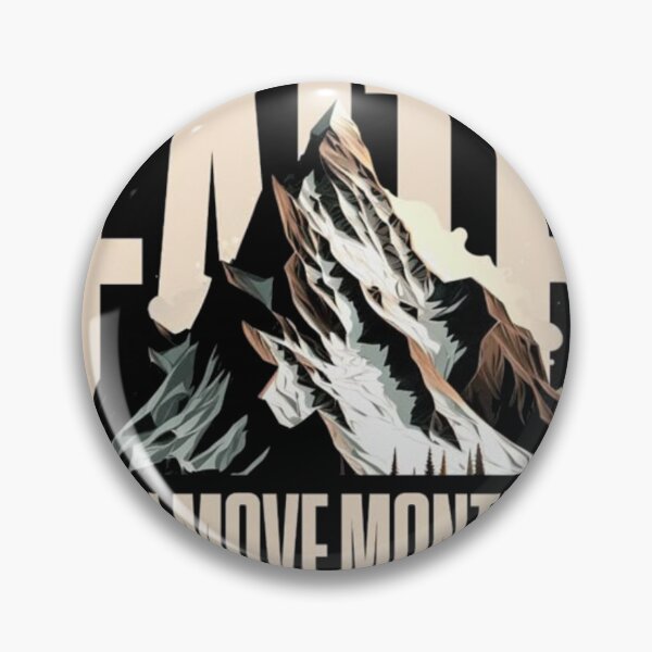 Item preview, Faith Moves Mountains Motivational Outdoor Design designed and sold by The craft.