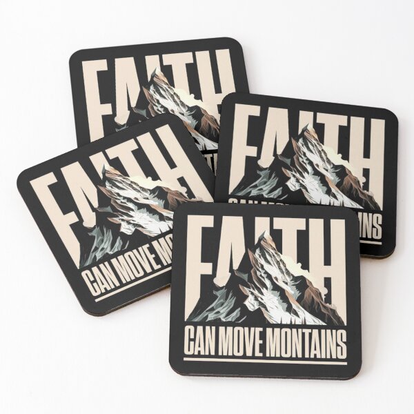 Item preview, Faith Moves Mountains Motivational Outdoor Design designed and sold by The craft.