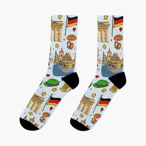 Item preview, Vibrant Germany Culture & Landmarks Sticker Pack Art designed and sold by mashmosh.