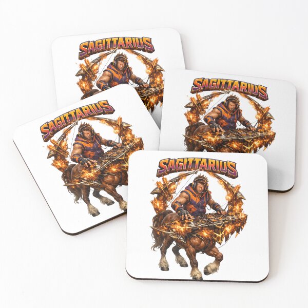 Item preview, Adventurous Sagittarius Centaur DJ Zodiac designed and sold by  ZenRave Designs.