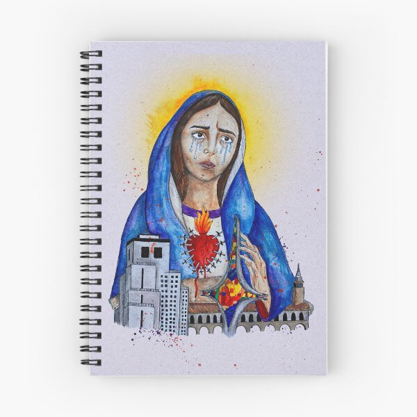 Item preview, Our Lady Of Damascus | Watercolor Illustration designed and sold by arameanartist.