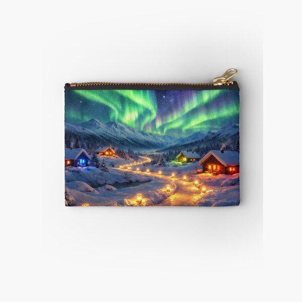 Item preview, Light trail under the Northern Lights designed and sold by Sigtrix.