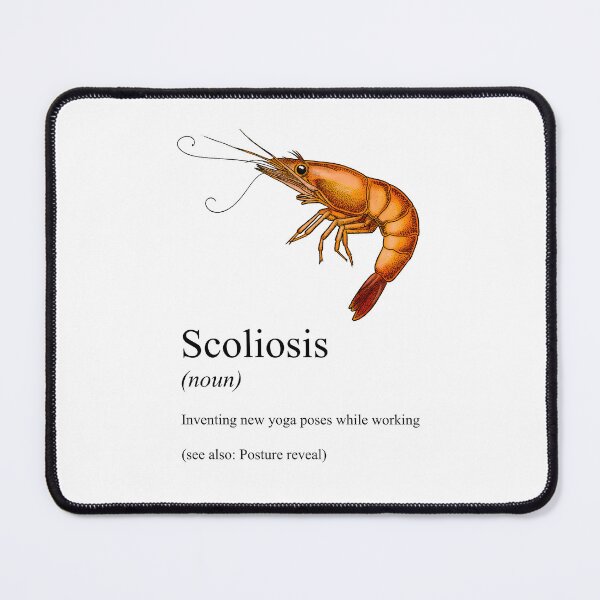 Item preview, Scoliosis Shrimp designed and sold by SasShoemaker.