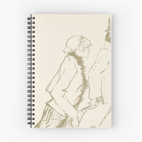Item preview, Ontwerp Voor Omslag Muziekblad Pauvre Pierreuse by Henri de Toulouse-Lautrec: Elegant Line Art Poster designed and sold by artofuniverse.