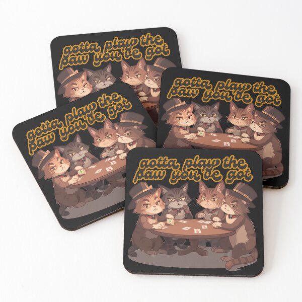 Item preview, Poker Cats designed and sold by JtSProjects.