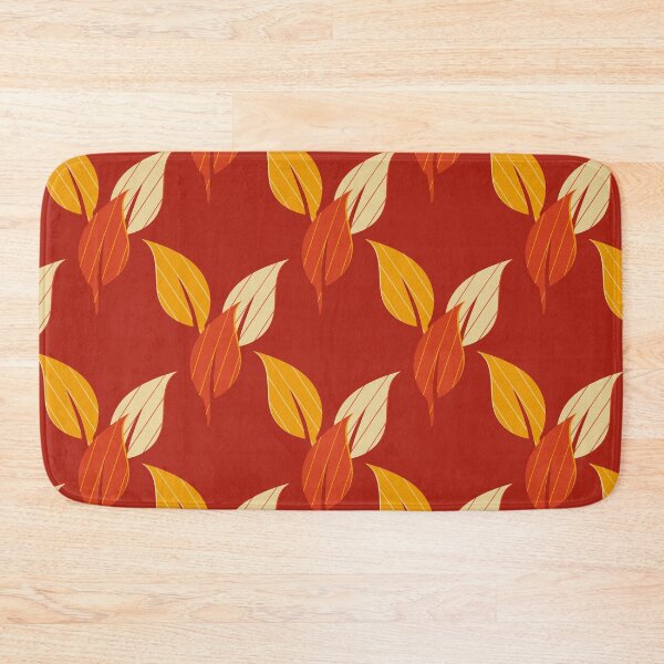 Item preview, Seemless Retro leaves Pattern 12 designed and sold by StefanStudioArt.