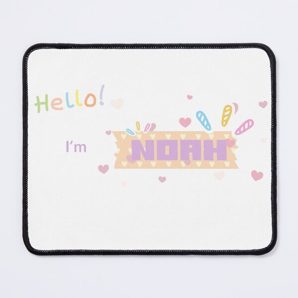 Item preview, Hello I'm Baby Noah Cute Colorful Lettering designed and sold by ammiespy.