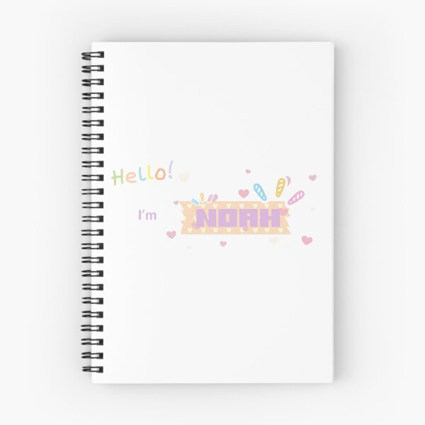 Item preview, Hello I'm Baby Noah Cute Colorful Lettering designed and sold by ammiespy.