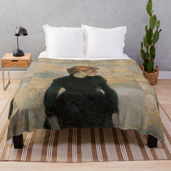 Item preview, Pierreuse by Toulouse-Lautrec Vintage Red-Haired Portrait Art designed and sold by artofuniverse.