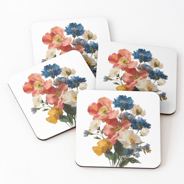 Item preview, Loose Watercolor Wildflowers Print, Poppies Daisies Cornflowers Art designed and sold by daila70.