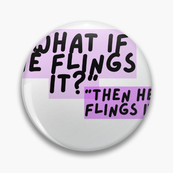 Item preview, What if he flings it?  designed and sold by eternalseokjin.
