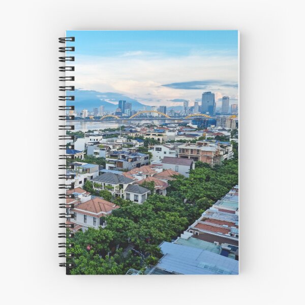 Item preview, Han River Da Nang - City of Bridges | Vietnam Modern Urban Skyline Art designed and sold by Ross.A.Campbell.