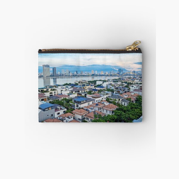 Item preview, Han River Da Nang - City of Bridges | Vietnam Modern Urban Skyline Art designed and sold by Ross.A.Campbell.