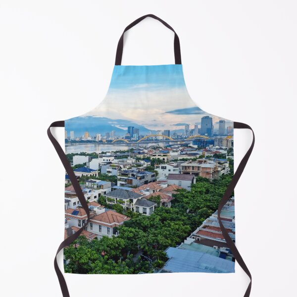 Item preview, Han River Da Nang - City of Bridges | Vietnam Modern Urban Skyline Art designed and sold by Ross.A.Campbell.