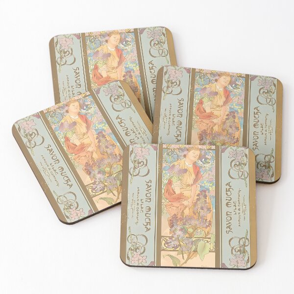 Item preview, Vintage Lilac Soap Bottle | Art Nouveau designed and sold by GammaRay.