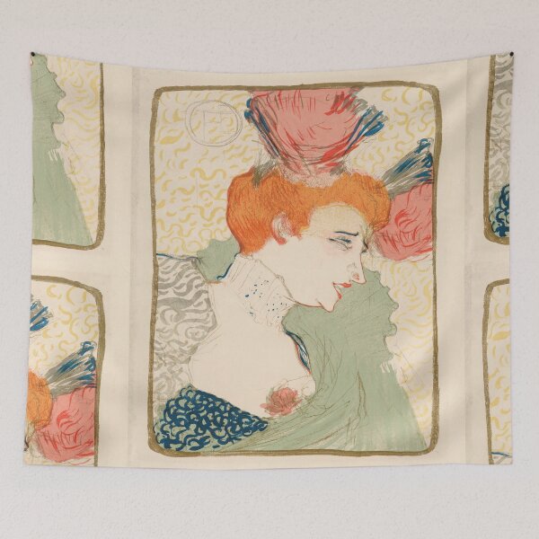 Item preview, Marcelle Lender by Toulouse-Lautrec Vintage Belle Époque Cabaret Portrait Art designed and sold by artofuniverse.