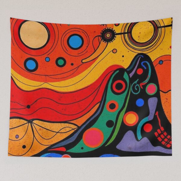 Item preview, Colorful Landscape Modern Abstract Style designed and sold by RAISC.