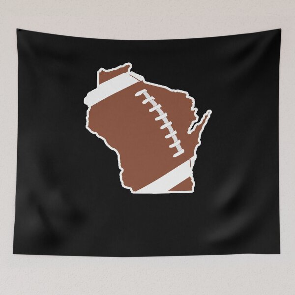 Item preview, Football Wisconsin Fun Football Lover Gift designed and sold by KentuckyGirlTee.