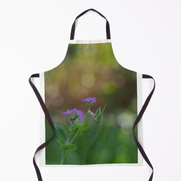 Item preview, Delicate Wildflowers with Dreamy Green Bokeh designed and sold by onubi.