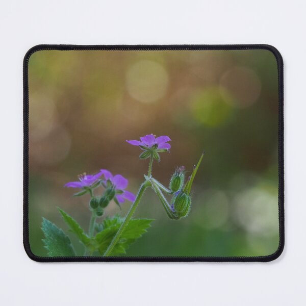 Item preview, Delicate Wildflowers with Dreamy Green Bokeh designed and sold by onubi.